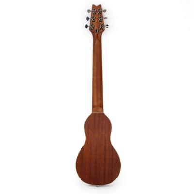 Washburn RO10E Rover Acoustic-Electric Travel Guitar in Natural with Case image 4