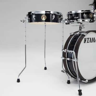 Tama LJK48P-HBK Club-Jam Pancake Shell Kit 4 pcs - Hairline Black/Chrome HW image 6