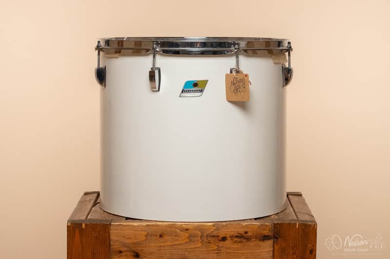 1970s Ludwig Concert Tom in White Cortex - 14 x 16 image 1