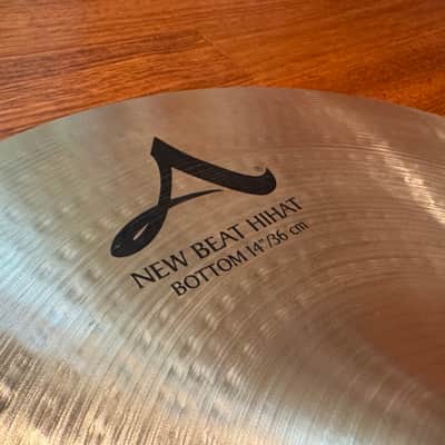 Zildjian 14" A Series New Beat Hi-Hat Cymbals (Pair) 2013 - Present - Traditional image 11