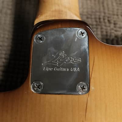2012 Lipe Custom USA Virtuoso Flame Maple Top Amalfitano Electric Guitar image 14
