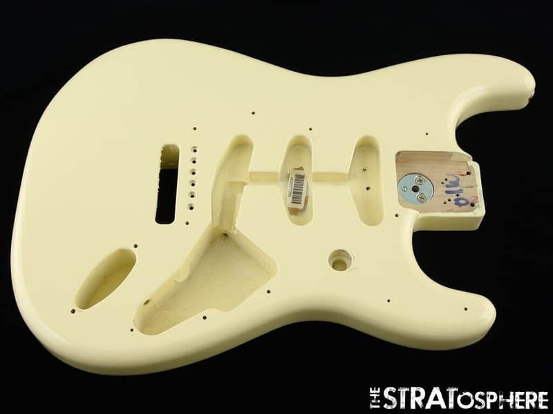 '23 Fender Ritchie Blackmore Stratocaster Strat BODY Olympic White. image 1