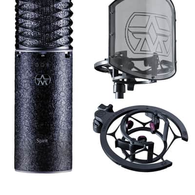 Aston Spirit Black Bundle Microphone Studio Production Set image 1