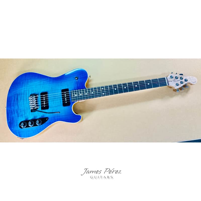 NEW! - Handmade in the U.S.A. by Me @ James Perez Guitars - 2026 - Blue Flame image 1
