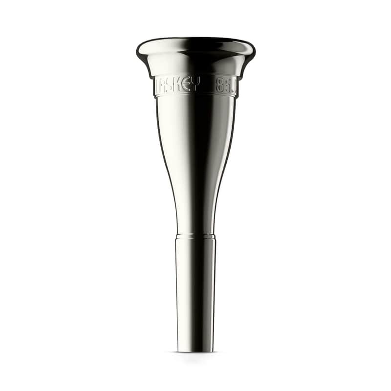 Laskey 85J Classic French Horn Mouthpiece - American Shank, Silver Plate image 1