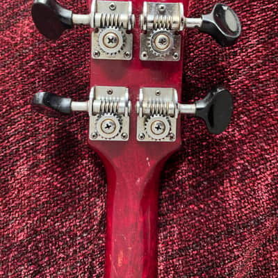 Yamaha SA-70 Short Scale Bass Guitar - Fretless - Semi Acoustic - Jumbo Hard Case - 1969 image 12