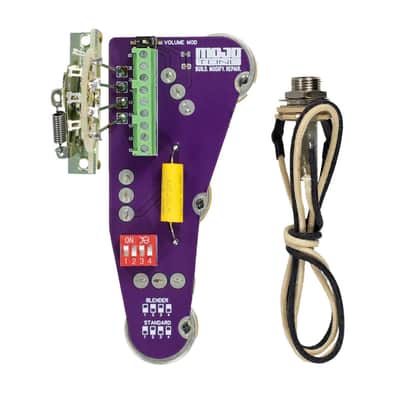 Mojotone Solderless Convertible Strat Wiring Harness - 250k pot image 3