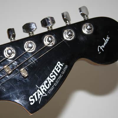 Starcaster Strat By Fender 6 String Electric Guitar With Gig Bag image 15
