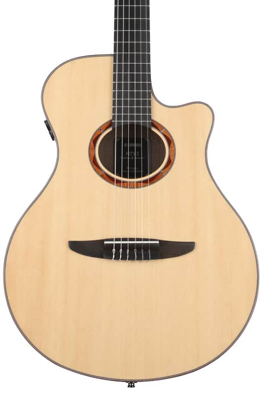 Yamaha NTX3 Nylon-string Acoustic-electric Guitar- Natural image 1