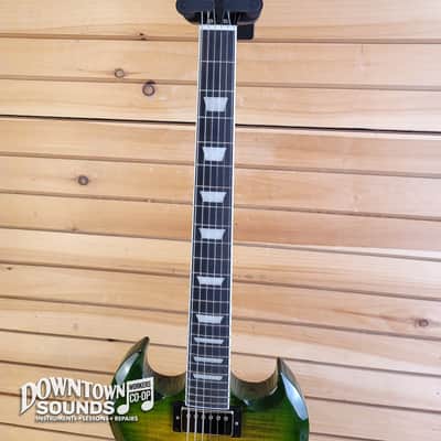 Epiphone SG Modern Figured Electric Guitar with Epiphone Premium Gig Bag - Iguana Burst image 5