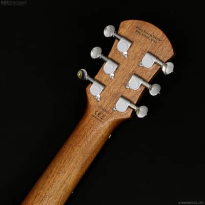 Pignose PGG-200V STBR Mahogany Flying V Type Travel guitar, Built-in Speaker image 6