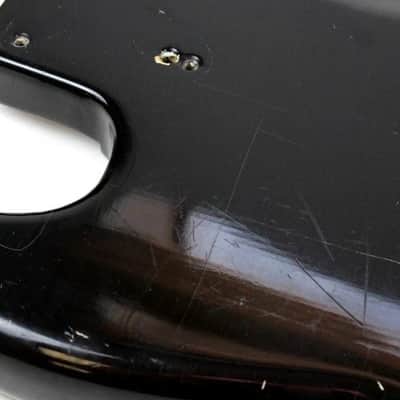1975 Vintage Fender Jazz Bass 3-Bolt Body ~BLACK~ USA 1970s image 20