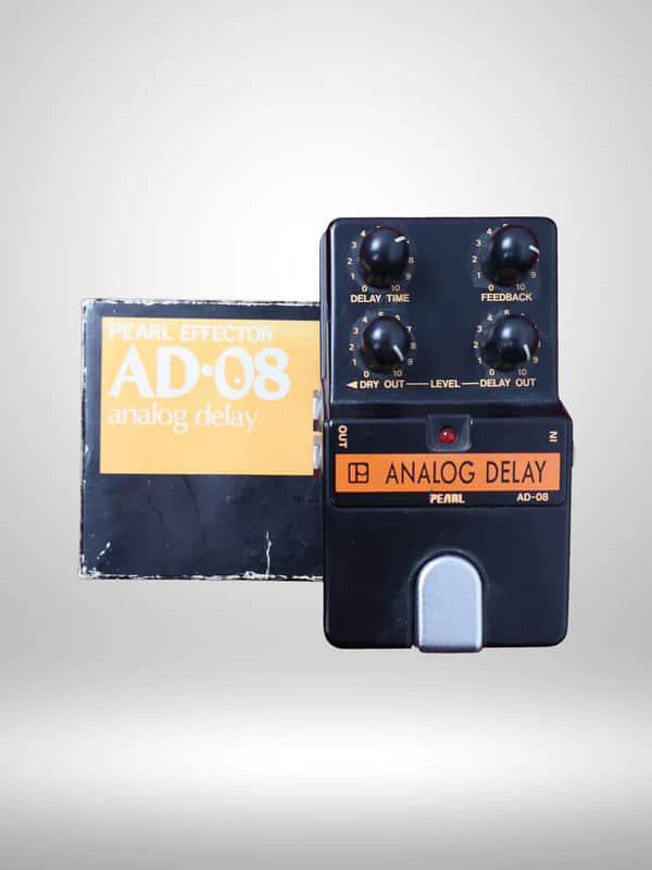 Pearl AD-08 Analog Delay Pedal with Original Box, Owned by Adrian Utley (Portishead) image 1