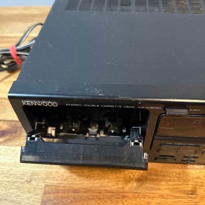 kenwood KX-W8060 stereo double cassette Tape deck Player Vintage image 5