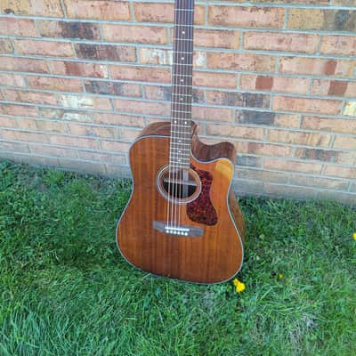 Guild D-120CE Cutaway Acoustic/Electric Flattop Guitar New/B-Stock Great Player & Sound Guild Gigbag Included image 1
