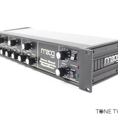 Moog Three Band Parametric Equalizer 3 eq SERVICED rack VINTAGE GEAR DEALER image 3