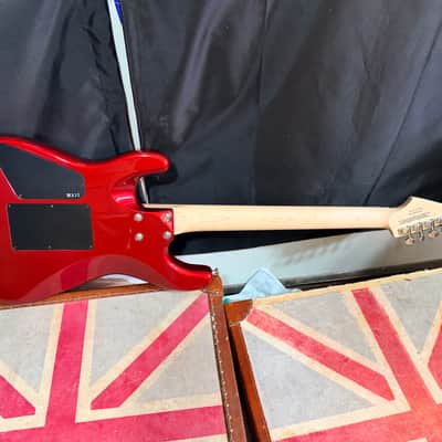 Charvel MJ San Dimas Style 1 HSS FR M Metallic Red Electric Guitar image 9