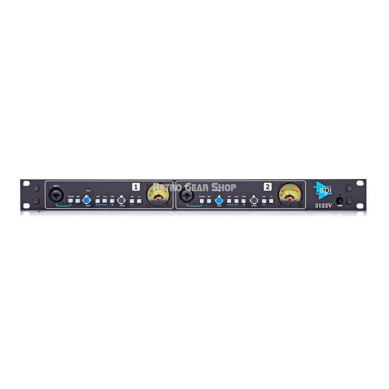 API 3122V 2-Channel Microphone Preamp Line Api Mint Open-Box image 1