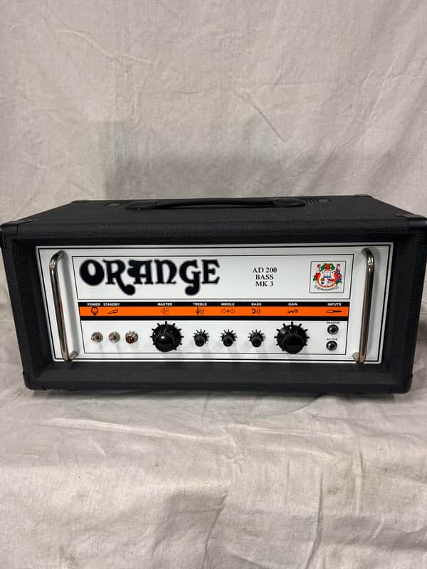 Orange AD200 Bass MK3 200-Watt Bass Amp Head 2003 - 2023 - Black