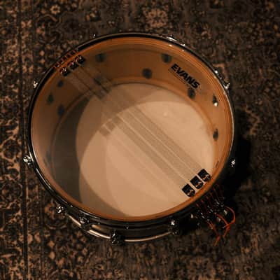 Pearl DC1465S/C Dennis Chambers 14x6.5" Signature Snare Drum - Matte Black with Chrome Hardware image 5