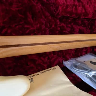 Fender American Vintage '58 Precision Bass 2013 - White Blonde / 8.6 lbs image 5