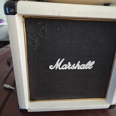 1987 Marshall Lead 12 Micro/Mini Stack • Model 3005 • Limited Edition White/Gold • UK image 10