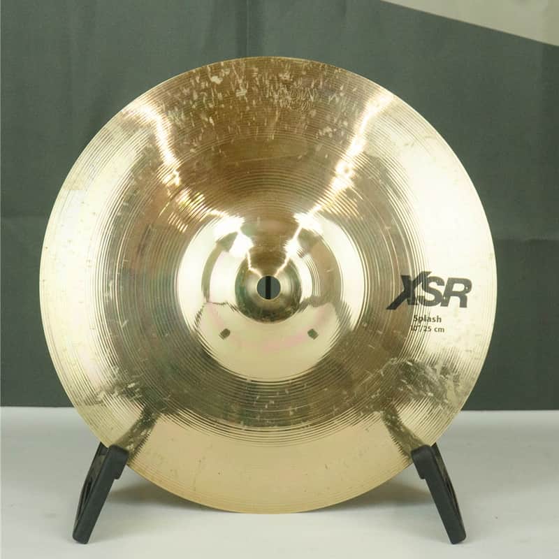 Used Sabian XSR Cymbal 10" Splash - Brilliant image 1