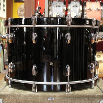 Gretsch Renown Series Outfit in Black Lacquer 14x24 9x13 16x16 16x18 image 5