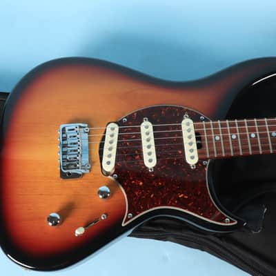 2004 Modulus Graphite Genesis G1T Sunburst USA Made Electric Guitar image 12