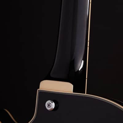 D'Angelico Premier SS Semi-Hollow Body Electric Guitar, Black Flake w/Gig Bag image 8