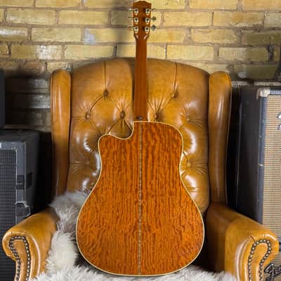 1998 Gibson CL35 Deluxe Vintage Natural Made In USA Acoustic Electric Guitar W/ Original Hardshell Case! image 2