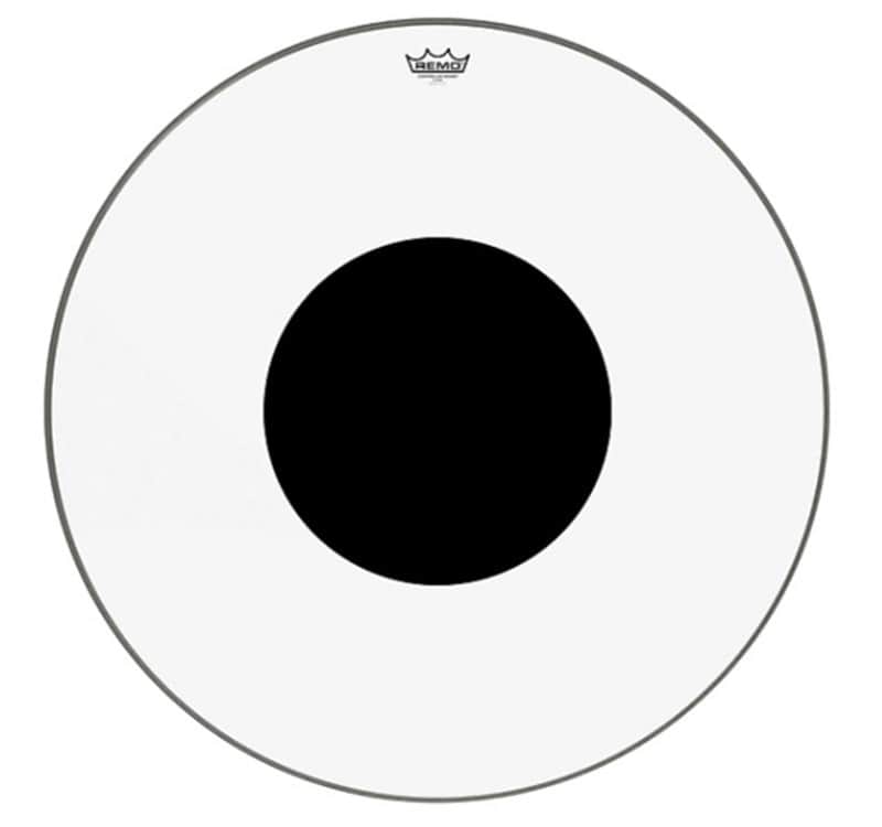 Remo CS-0313-10 Drum Head 13" Clear w/Black Dot image 1