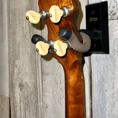 1920's Ludwig Columbia Tenor Banjo Natural, Great 4 String. OCBC ! image 14