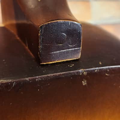 Harmony OR Kay? Vintage 1960s Pineapple Shaped Guitar Just Restored image 16