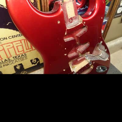 Fender Stratocaster 1988 -MIJ Japan-Floyd Rose ready- Candy Apple Red Metallic image 18