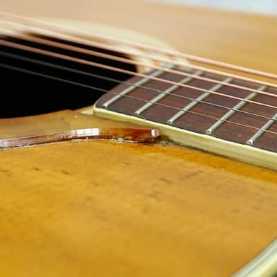 Vintage Yamaha FG-350 Red Label Rare Honduras Rosewood body Made in Japan image 12