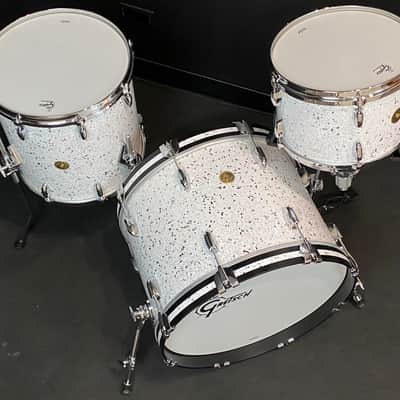 Gretsch 20/12/14" USA Custom Drum Set - Fiesta Pearl image 4