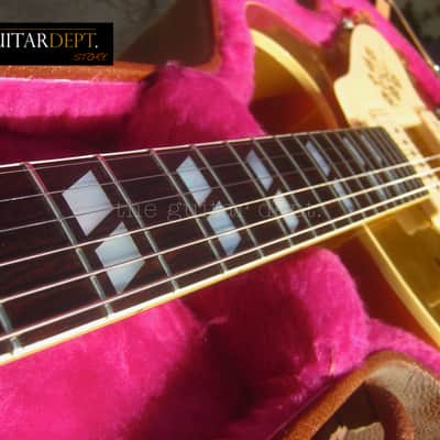 ♚SUBLIME♚ Vintage 1991 GIBSON ES-295 Hollowbody ♚ ALL GOLD ! ♚ P90's !♚ BIGSBY ♚175*335 image 5