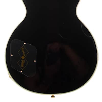 New Epiphone Inspired by Gibson Custom Les Paul Custom Ebony #25011526037 image 4