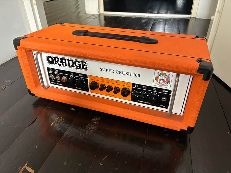 Orange Super Crush 100 2-Channel 100-Watt Guitar Amp Head 2021 - Present - Orange image 1