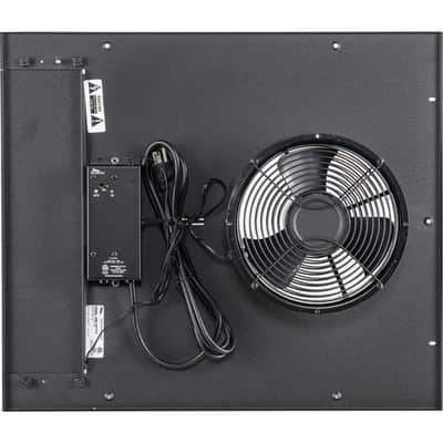 Middle Atlantic MW10FTFC Fan Top With 10" Fan Mount (Black) image 2
