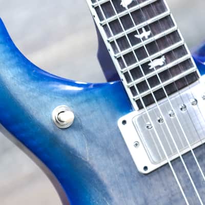 PRS S2 McCarty 594 Faded Gray Black Blue Burst Pattern Vintage Electric Guitar w/Bag image 5