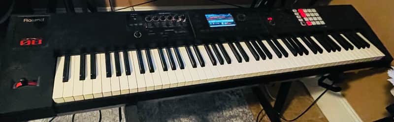 Roland FA-08 88-Key Music Workstation 2014 - Present - Black image 1