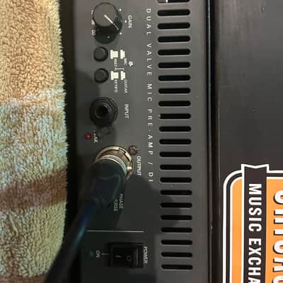 TL Audio Dual valve mic pre amp and DI Mid 1990’s - Grey steel image 2