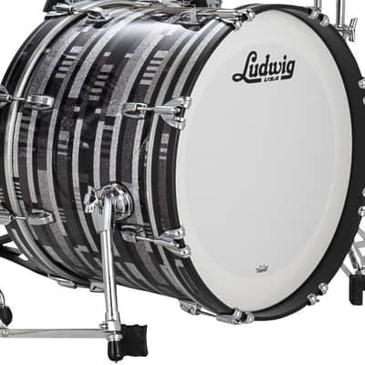Ludwig *Pre-Order* Classic Maple 14x20" Digital Sparkle Bass Kick Drum Virgin/No Mount | Made in the USA | Special Order | Authorized Dealer image 1