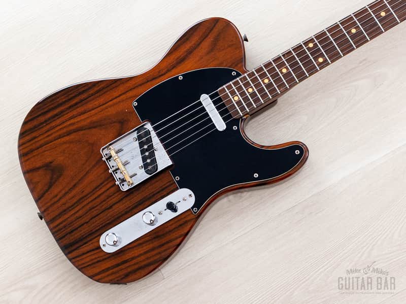 1987 Fender Rosewood Telecaster '69 Vintage Reissue TL69-115 All Rose w/ USA Pickups, Japan MIJ Fujigen image 1