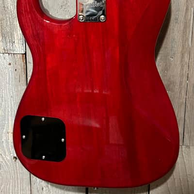 Squier Paranormal Strat-O-Sonic - Crimson Red Transparent Includes a pro Setup, Support A Brick & Mortar Store, Shop Here! image 11