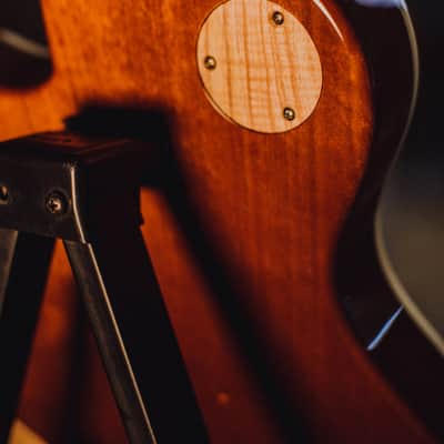 The Wolf Guitars Phoenix Custom Gold Top 2022 Gold / Mahogany brown image 9