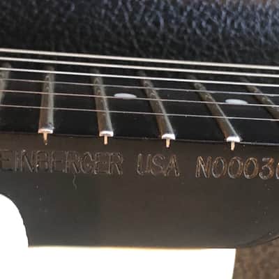 Steinberger GLB 2S 2000's - White MADE IN THE USA GIBSON FACTORY image 3