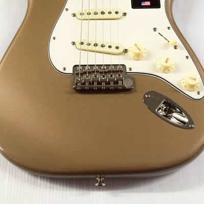 Fender American Vintage II '65 Stratocaster - Shoreline Gold image 3